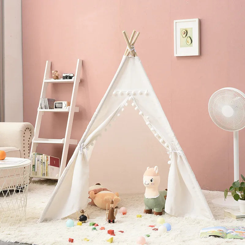 Kids teepee bobble play tent