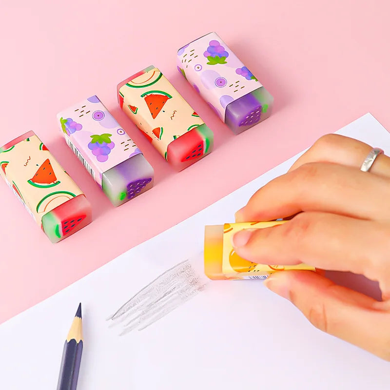 kawaii pencil erasers