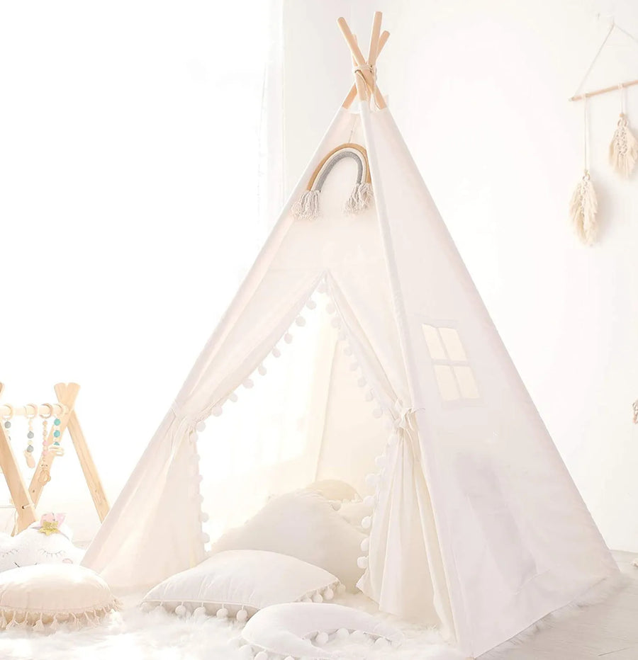 Kids teepee bobble play tent