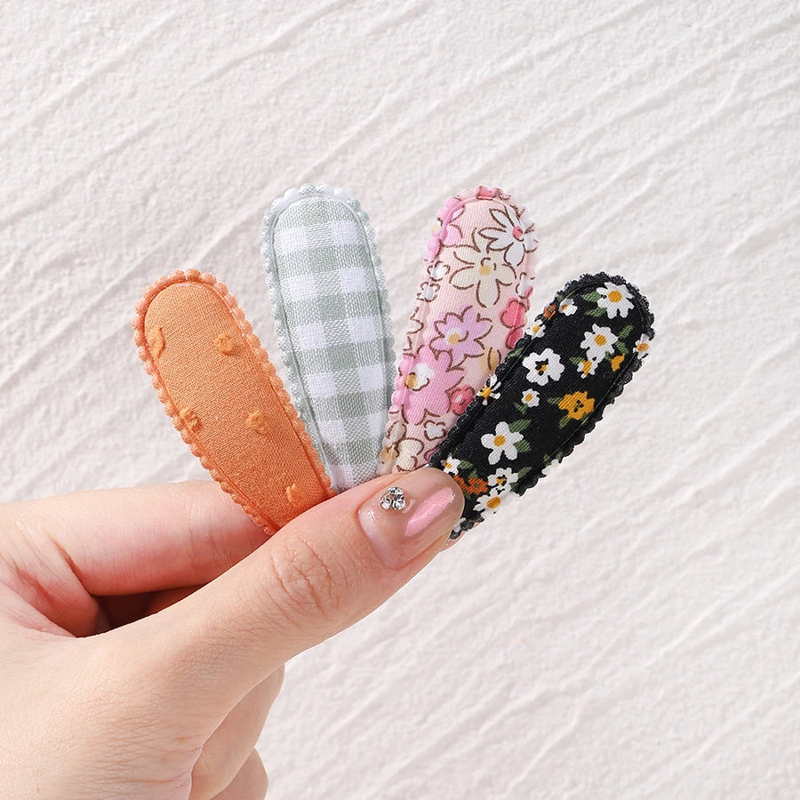 10pcs Cotton hair clips