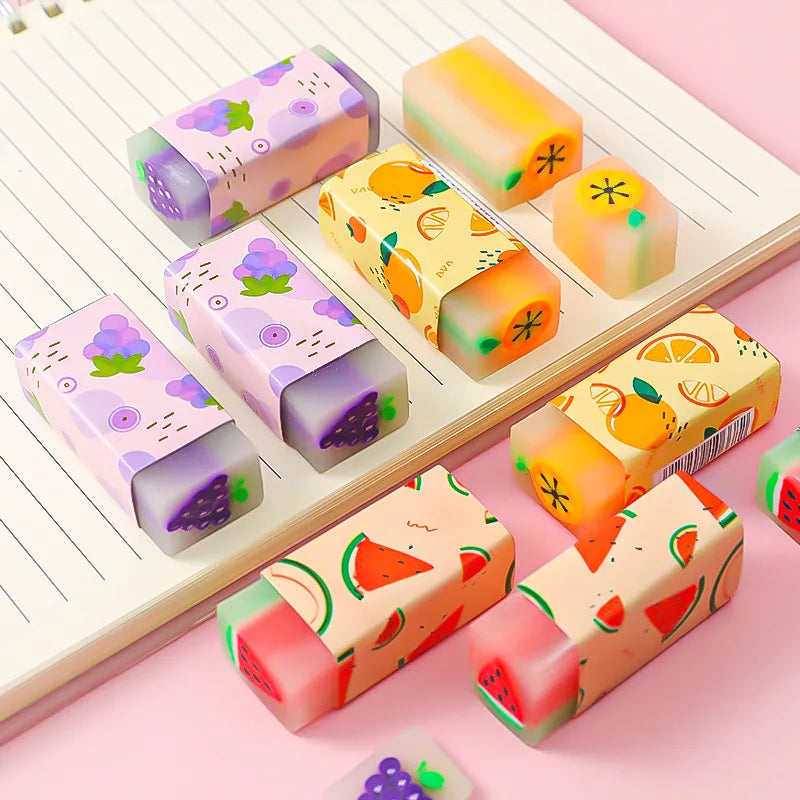 kawaii pencil erasers