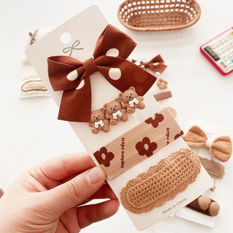 cappucino hair clips
