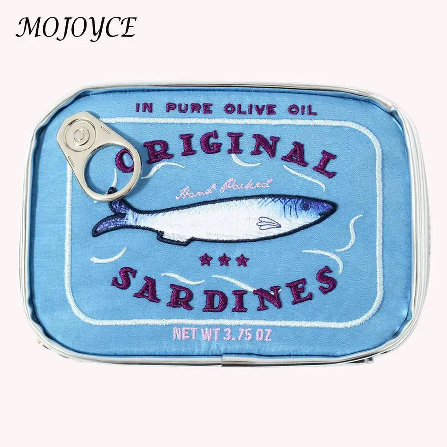 Sardines Women Travel Cosmetic Bag