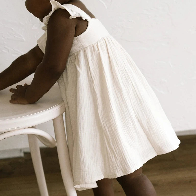 100% cotton muslin summer dress