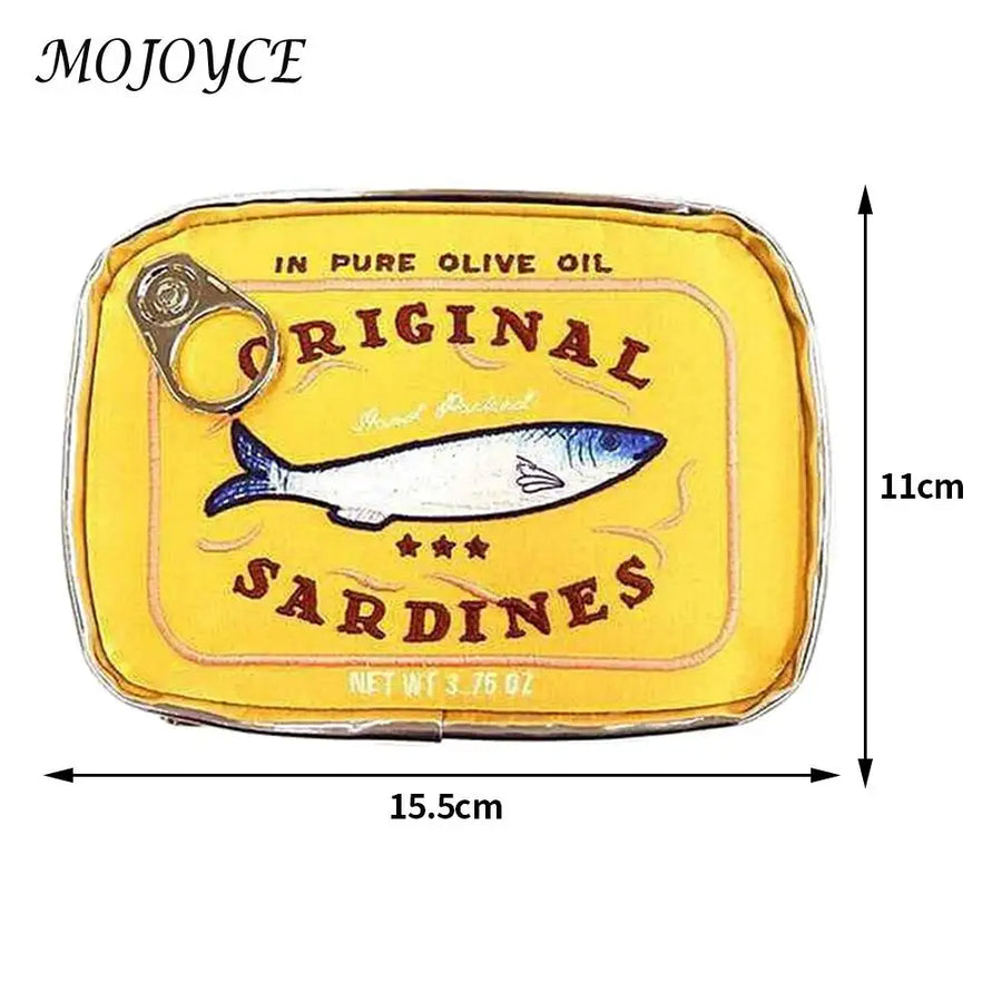 Sardines Women Travel Cosmetic Bag