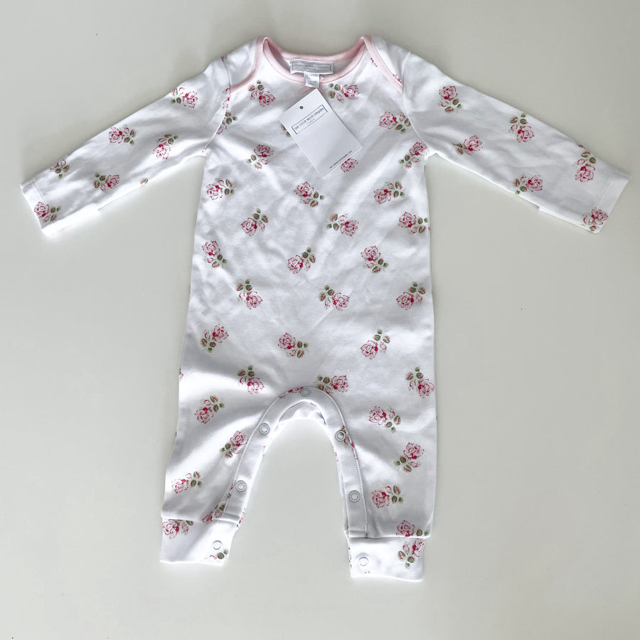 3-6 months Little White Company Floral Sleepsuit - unworn with tags