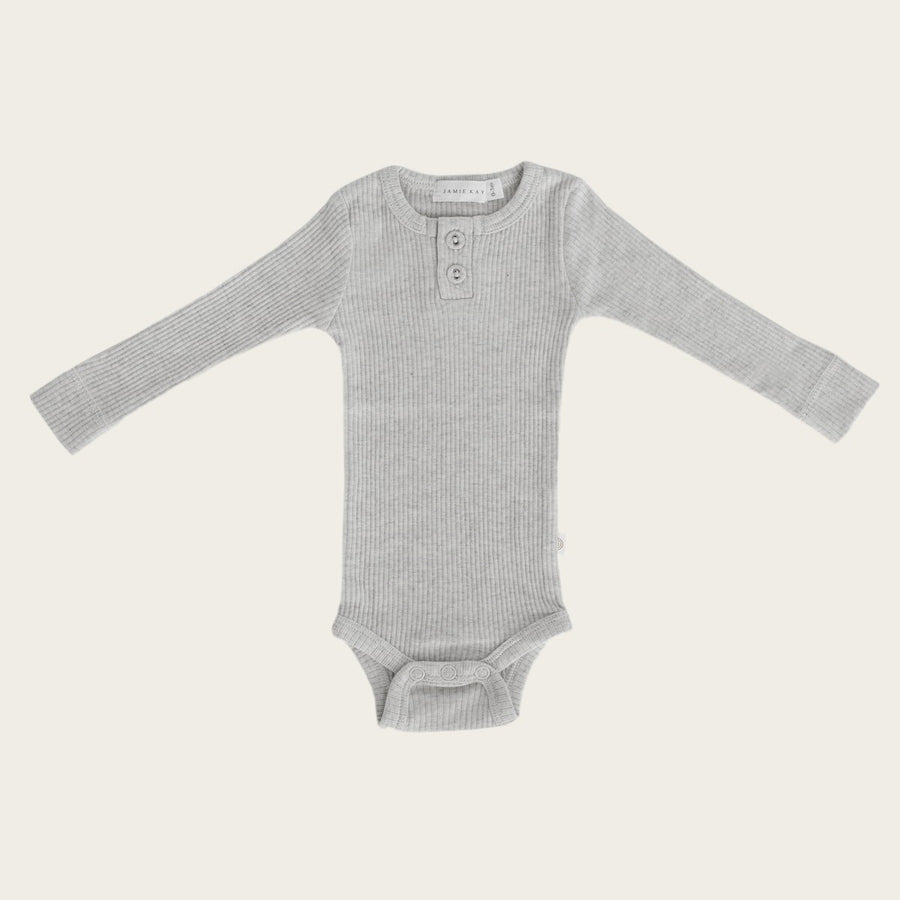 Organic Bodysuit - grey