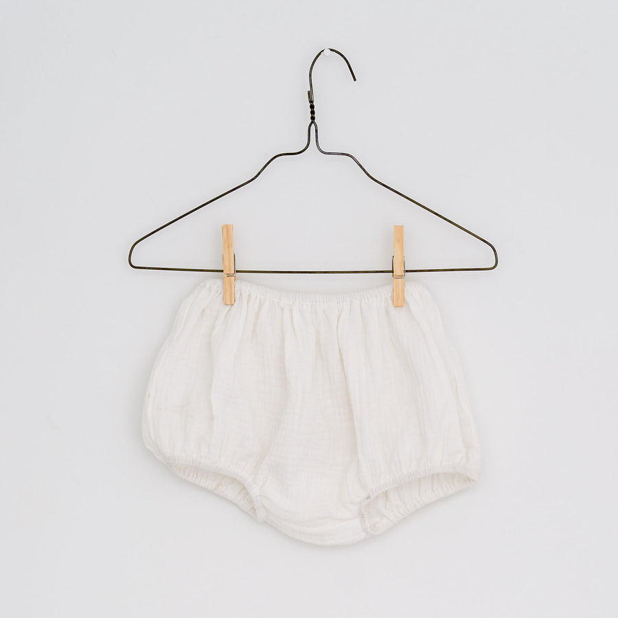 Charlie bloomers - off-white muslin